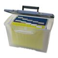 Storex Industries Storex Ind. Plastic Portable File Box STX61511U01C